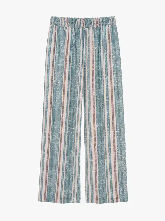 Pantaloni palazzo a righe
