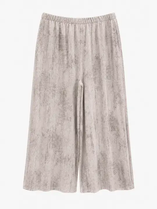Pantaloni a gamba larga effetto vintage