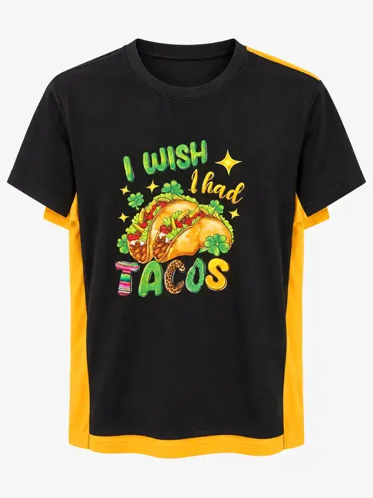 T-shirt girocollo con stampa