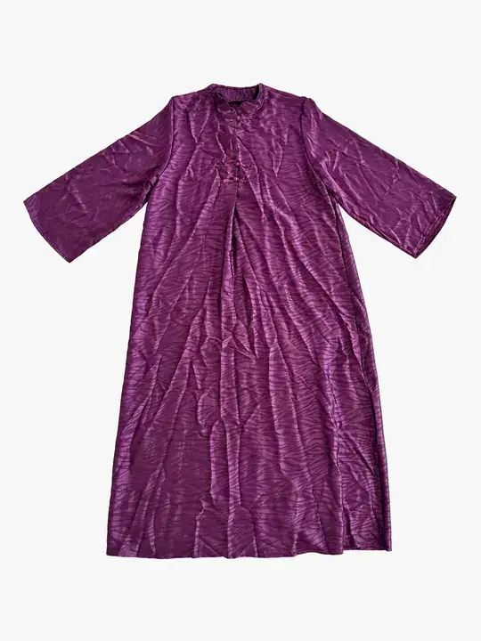 Abito qipao jacquard viola